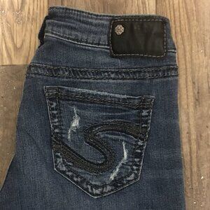 Silver Jeans W28/L33 (Tuesday Low Boot)
